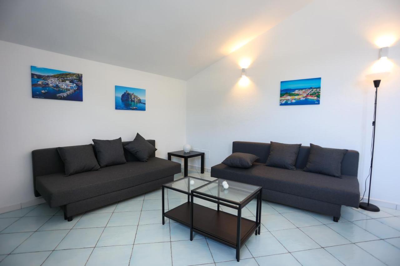 Appartamento Panoramico La Rosa Dei Venti-Libeccio Ischia Dış mekan fotoğraf